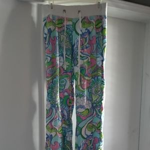 Lilly Pulitzer linen beach pants...S